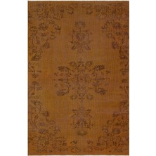 Girit Bej Çizgili Yün Modern Desenli Yün Hav Toz Vermez Leke Tutmayan Salon Yolluk Mutfak El Dokuma Halı