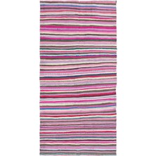 Atina Bej Eskitme Yün Modern Desenli Yün Hav Toz Vermez Leke Tutmayan Salon Yolluk Mutfak El Dokuma Halı