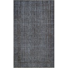 Atina Turkuaz Eskitme Yün Modern Desenli Yün Hav Toz Vermez Leke Tutmayan Salon Yolluk Mutfak El Dokuma Halı