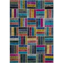 Caserta Ekru Modern Naturel Viskon Modern Desenli Yün Hav Toz Vermez Leke Tutmayan Salon Yolluk Mutfak El Dokuma Halı