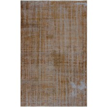 Hali.Net 152x235 cm Gri Kahverengi Belirsiz Vintage Soyut Halı | Salon Yatak Odası Halısı | Hav Vermez | UNİQUE-27826
