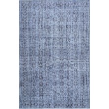 Hali.Net 188x284 cm Çok Renkli Eskitme El Dokuma Yün Halı | El Yapımı Doğal Yün Salon Halısı | Geleneksel Anadolu Hav Vermez | UNİQUE-27163