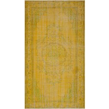 Hali.Net 161x284 cm Çok Renkli Atina Anadolu Yün Halı | Salon Yatak Odası Halısı | Doğal Yün El Yapımı El Dokuma Hav Vermez | UNİQUE-28515