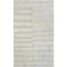 Hali.Net 152x247 cm Bej Atina El Dokuma Yün Halı | El Yapımı Doğal Yün Salon Halısı | Geleneksel Anadolu Hav Vermez | UNİQUE-31760