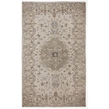 Atina Kahverengi Eskitme Yün Modern Desenli Yün Hav Toz Vermez Leke Tutmayan Salon Yolluk Mutfak El Dokuma Halı