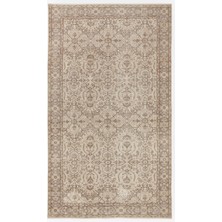 Atina Kırmızı Eskitme Yün Modern Desenli Yün Hav Toz Vermez Leke Tutmayan Salon Yolluk Mutfak El Dokuma Halı