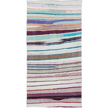 Bespoky 125x248 cm Kırmızı Klasik Yün Halı | Salon Yatak Odası Halısı | %100 Doğal Yün El Yapımı El Dokuma | UNİQUE-32099