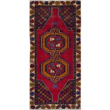 Bespoky 106x232 cm El Dokuma Bej Yün Halı | El Yapımı Klasik Salon Halısı | %100 Doğal Yün | UNİQUE-31451