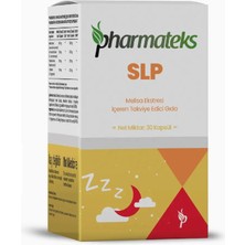 SLP Melisa Ekstresi İçeren Takviye Edici Gıda 30 Kapsül, Pharmateks