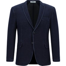 Super Slim Fit Ekstra Dar Kesim Spor Pamuklu Örme Ceket