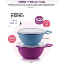 Tupperware 2 Adet 600 ml Miksim.