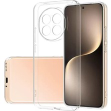 Caseworld Honor Magic 7 Lite ile Uyumlu Kapak Kamera Korumalı Süper Silikon Şeffaf Kılıf