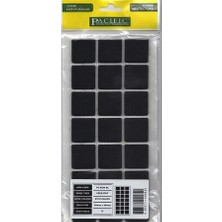 Pacific 6030 Bl Yapışkanlı Keçe 30 mm x 30 mm Siyah