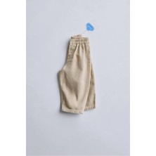 La Ciel Paris Balon Denim Pantolon - Krem