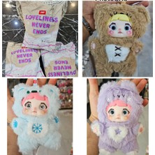 Nommi Loveliness Sürpriz Paketli Büyük Boy Peluş Oyuncak Sevimli Oynar Gözlü Hediyelik 1 Adet 20CM