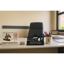 Sosyal Medya Reklamcı Masa Üstü Isimliği