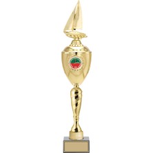 ODAK KUPA - Figürlü Kupalar - Yelken Figürlü Kupalar FG-083 C - 60 cm