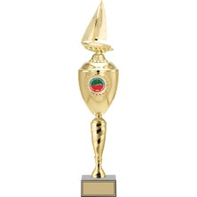 ODAK KUPA - Figürlü Kupalar - Yelken Figürlü Kupalar FG-081 C - 57 cm