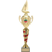 Odak Kupa - Figürlü Kupalar - Yelken Figürlü Kupalar FG-082 A - 63 cm