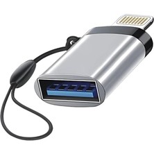 USB Flash Bellek Ios Otg USB Okuyucu Charge Şarj Lightning Çipli Flash Bellek Okuyucu Bellek Okuyucu ve Dönüştürücü (Ha-07 Ligtning Otg Flash Bellek Okuyucu)