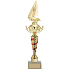 Odak Kupa - Figürlü Kupalar - Yelken Figürlü Kupalar FG-078 C - 52 cm