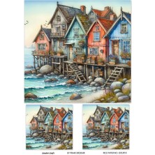 Evler Serisi EVLR19 Pirinç Dekopaj 30*42 cm