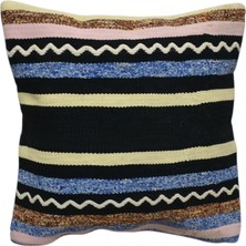 Yeni El Dokuma Dekoratif Kilim Kırlent Yastık Kılıfı 6039