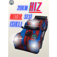 1:16ölçek Şarjlı 2.4ghz 20KM Motor Sesli Full Fonksiyon Işıklı Araba