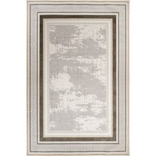 Hali.Net 80x150 cm Krem Karamel Modern Lüks Halı | Mutfak Balkon Salon Halısı | Hav Vermez Leke Tutmaz | KRM_TREND-003S