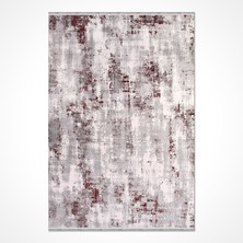 Hali.Net 100x150 cm Gri Karen Pamuk Yıkanabilir Klasik Halı | Mutfak Balkon Yatak Odası Halısı | Leke Tutmaz Hipoalerjenik | KAREN-6930AK