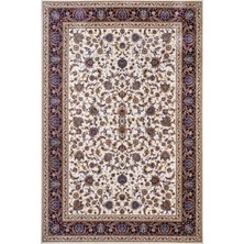 Bespoky 80x150 cm Bordo Görünümlü Yıkanabilir İpek Halı | Mutfak Balkon Yatak Odası Halısı | Leke Tutmayan Kaymaz | ARTEMİS_SİLK-5160B