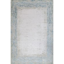 Bespoky 80x200 cm Mavi Yıkanabilir Halı | Mutfak Koridor Halısı | Leke Tutmayan, Kaymaz | GM_LEGRO-11561T