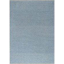 Hali.Net 100x300 cm Mavi Halı | Mutfak Yolluk Halısı | Hav Vermez Leke Tutmaz | 2417-MAVİ