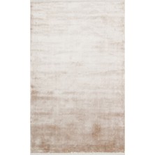  Düz Bej Viskon Dikdörtgen Modern Desenli Akrilik Hav Vermeyen Leke Tutmayan Kolay Temizlenen Yumuşak Makine Salon Yolluk Mutfak Halı