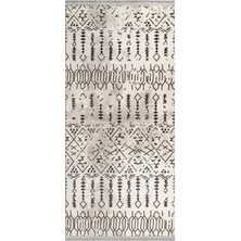 Hali.Net 80x150 cm Krem Karamel Modern Lüks Halı | Mutfak Balkon Salon Halısı | Hav Vermez Leke Tutmaz | TOKYO-1755