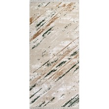 Hali.Net 80x150 cm Krem Karamel Modern Lüks Halı | Mutfak Balkon Salon Halısı | Hav Vermez Leke Tutmaz | TOKYO-TK003Y