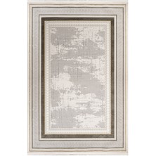 Hali.Net 80x150 cm Krem Karamel Modern Lüks Halı | Mutfak Balkon Salon Halısı | Hav Vermez Leke Tutmaz | TREND-TR003S