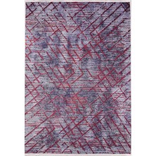 Hali.Net 300x350 cm Kırmızı Dijital Baskı Etnik Patchwork Halı | Geniş Salon Yatak Odası Halısı | Hav Vermez Hipoalerjenik | HALN-HLN1420