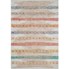 Hali.Net 80x150 cm Mor Dijital Baskı Etnik Patchwork Halı | Mutfak Balkon Salon Halısı | Hav Vermez Hipoalerjenik | HALN-HLN1669