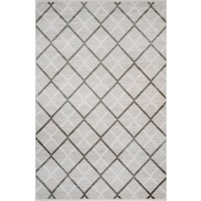 Hali.Net 120x120 cm Gri Moda Etnik Lüks Çerçeveli Mikrofiber Halı | Yatak Odası Çocuk Odası Salon Halısı | Hav Vermez Leke Tutmaz Çabuk Kuru | MODA-1097G