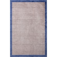  Çerçeveli Vizon Viskon Dikdörtgen Modern Desenli Akrilik Hav Vermeyen Leke Tutmayan Kolay Temizlenen Yumuşak Makine Salon Yolluk Mutfak Halı