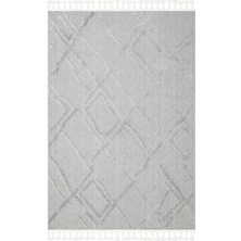 Hali.Net 80x300 cm Gri Halı | Mutfak Yolluk Halısı | Hav Vermez Leke Tutmaz | Hav Vermez Leke Tutmaz