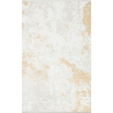 Hali.Net 80x150 cm Gold Halı | Salon Mutfak Halısı | Hav Vermez Leke Tutmaz | CREAM-GOLD