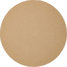 Hali.Net 150x150 cm Bej Doğal Düz Halı | Salon Yatak Odası Halısı | Hav Vermez Leke Tutmaz | Hav Vermez Leke Tutmaz