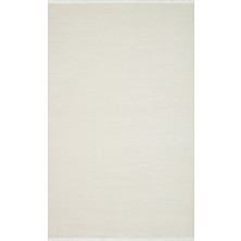 Hali.Net 80x150 cm Krem Motifsiz Modern Tekstürel Halı | Salon Mutfak Halısı | Hav Vermez Leke Tutmaz | Hav Vermez Leke Tutmaz