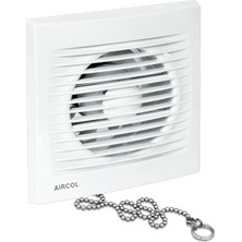 Aircol 100 Siviçli Aspiratör 12W Güçle Banyo ve Lavabo Havalandırması İçin 0,5 kg