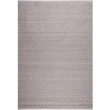 Bespoky 85x143 cm Gri Demirci Modern Etnik Yıkanabilir Yün Halı | Mutfak Balkon Yatak Odası Halısı | Leke Tutmayan Kaymaz