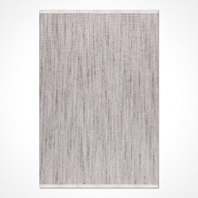 Bespoky 80x150 cm Krem Pırıl Modern Etnik Yıkanabilir Halı | Mutfak Balkon Yatak Odası Halısı | Leke Tutmayan Kaymaz | PIRIL-PRLGRK