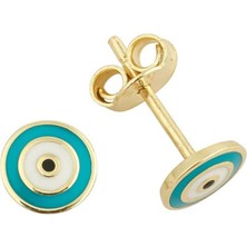 Göz Vidalı Çocuk Küpesi