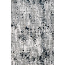 Hali.Net 80x150 cm Gri Karen Pamuk Yıkanabilir Etnik Halı | Mutfak Balkon Salon Halısı | Leke Tutmaz Hipoalerjenik Çabuk Kuru | CREA_KAREN-6931A